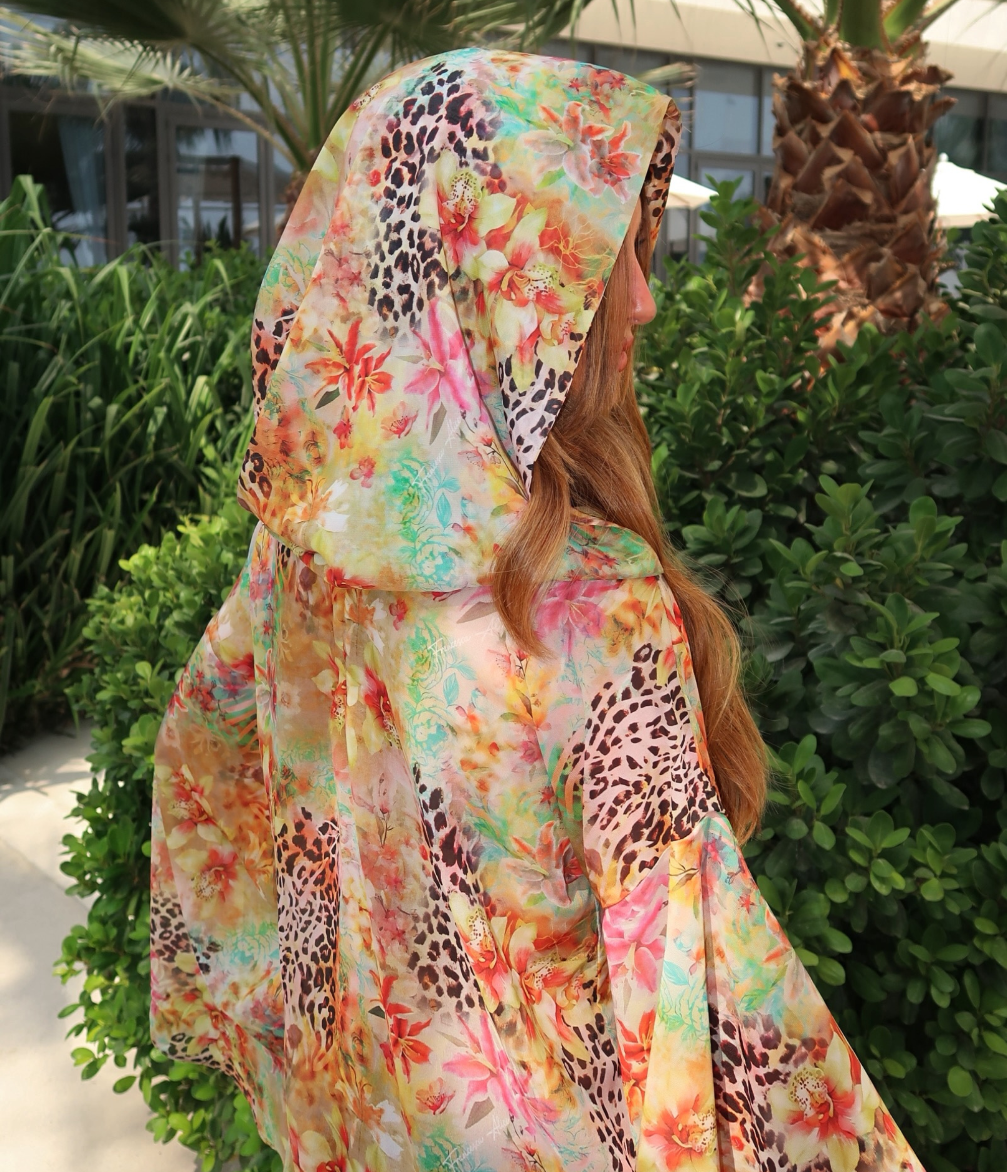 Monaco Flora Hooded Flora Dress ( PRE ORDER UK & ROW )