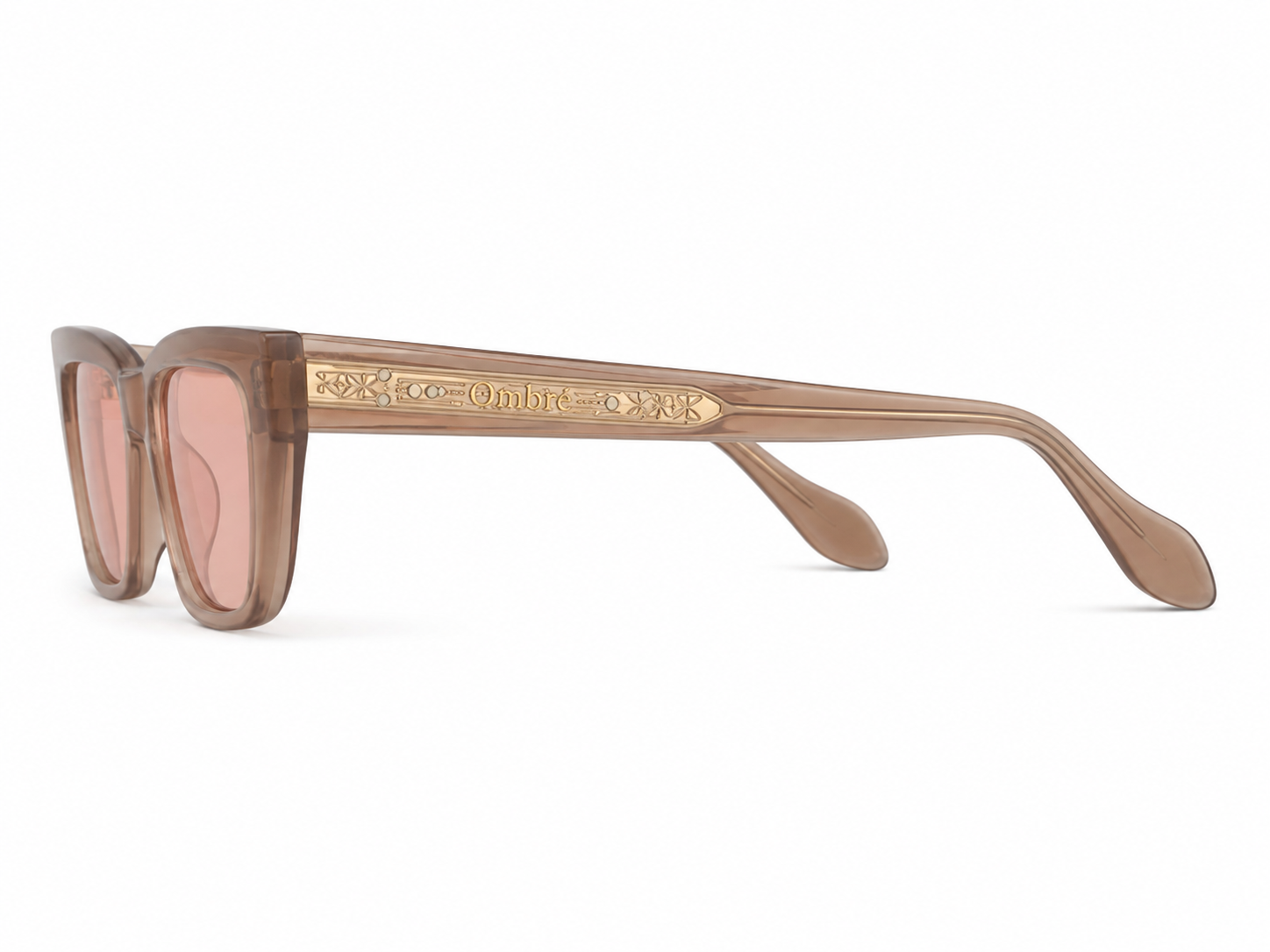 Rose Tinted Cat-Eye Sunglasses
