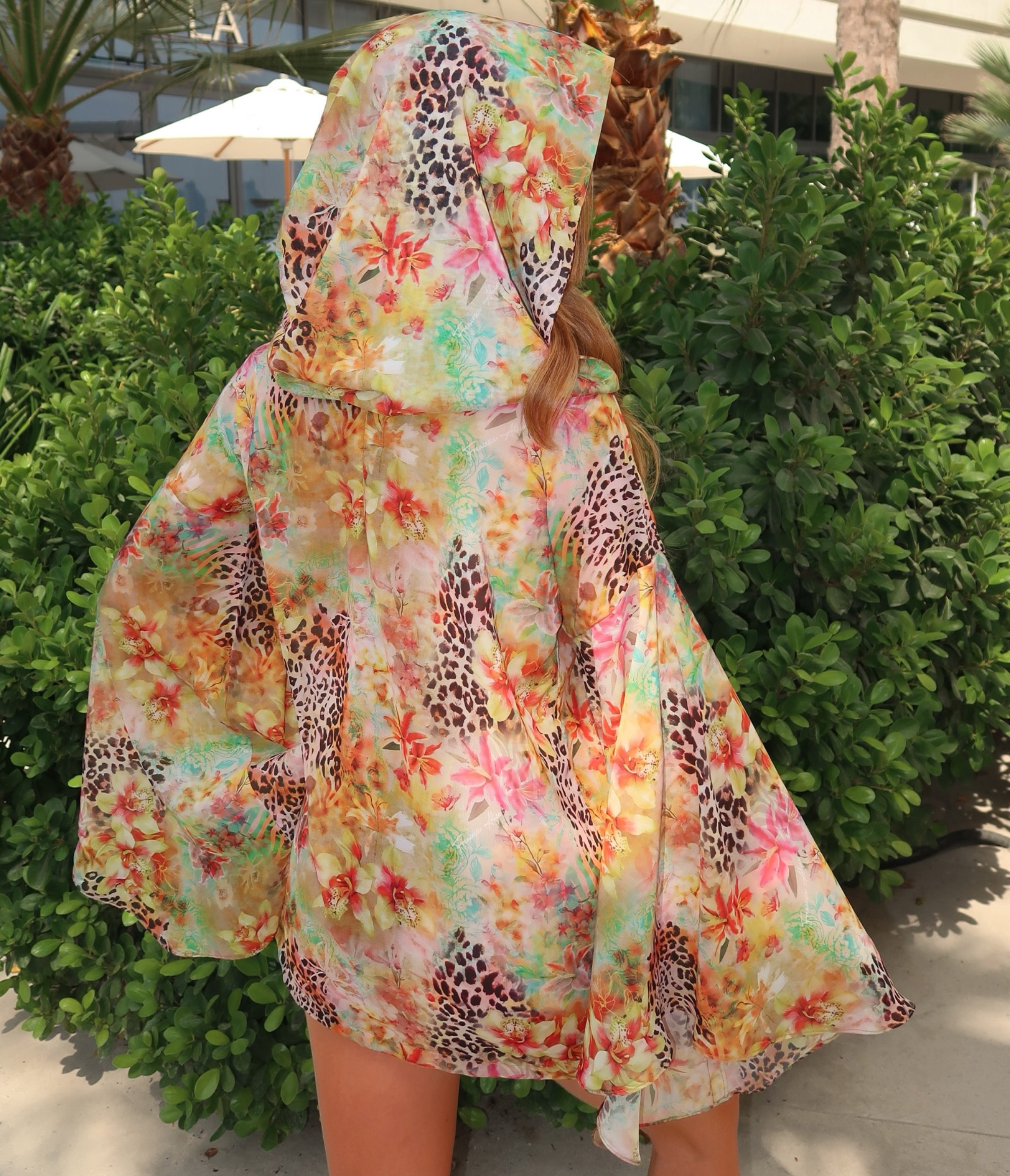 Monaco Flora Hooded Dress ( UAE )