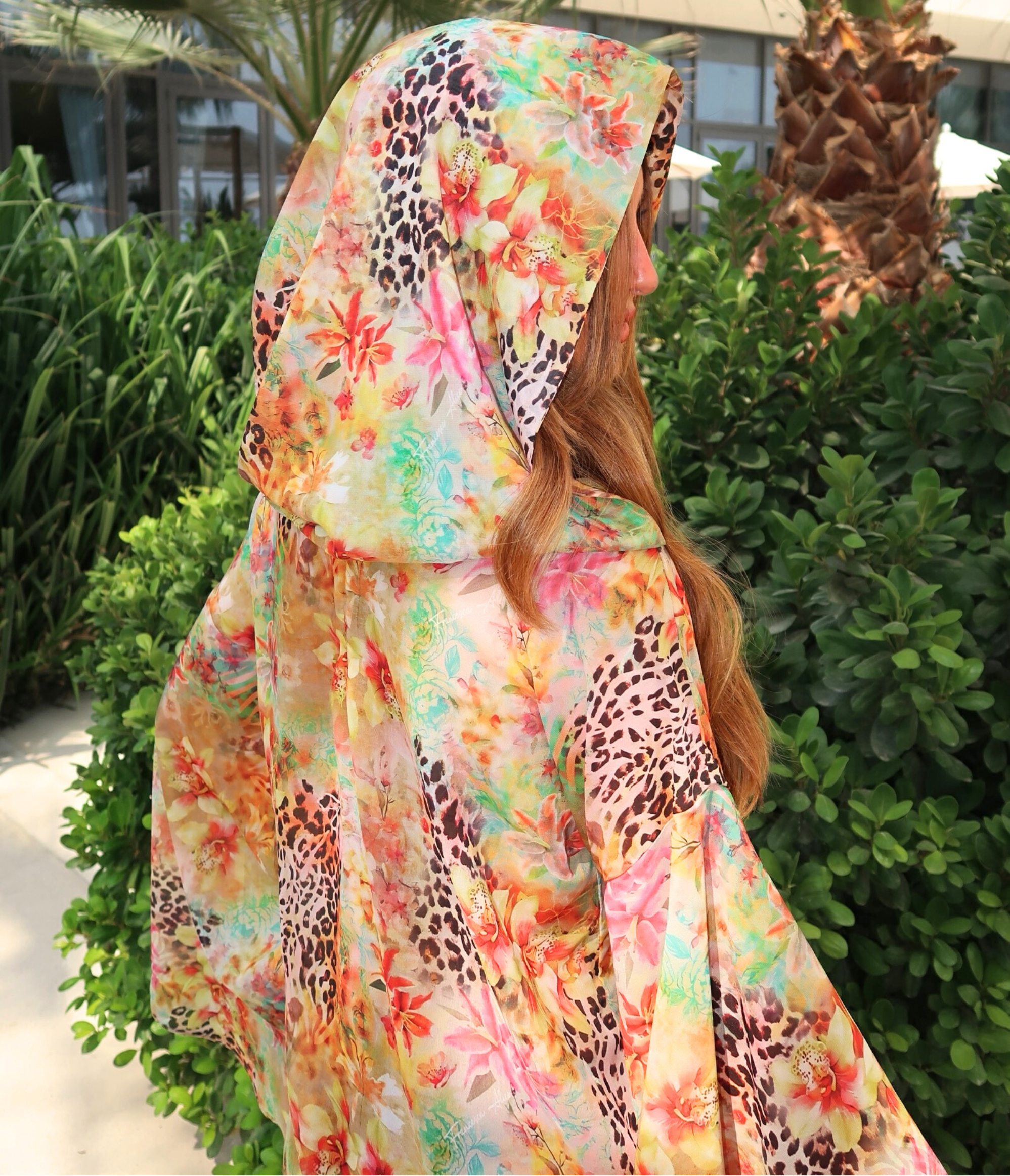 Monaco Flora Hooded Dress ( UAE )