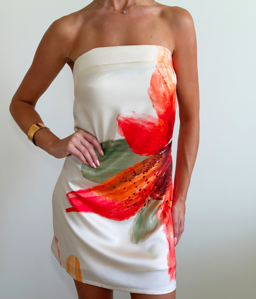 Strapless Dress
